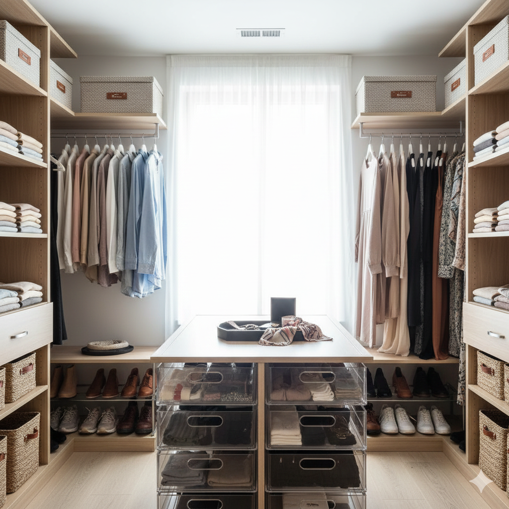 🧺 Os melhores organizadores de armário para acabar com a bagunça (guia completo)